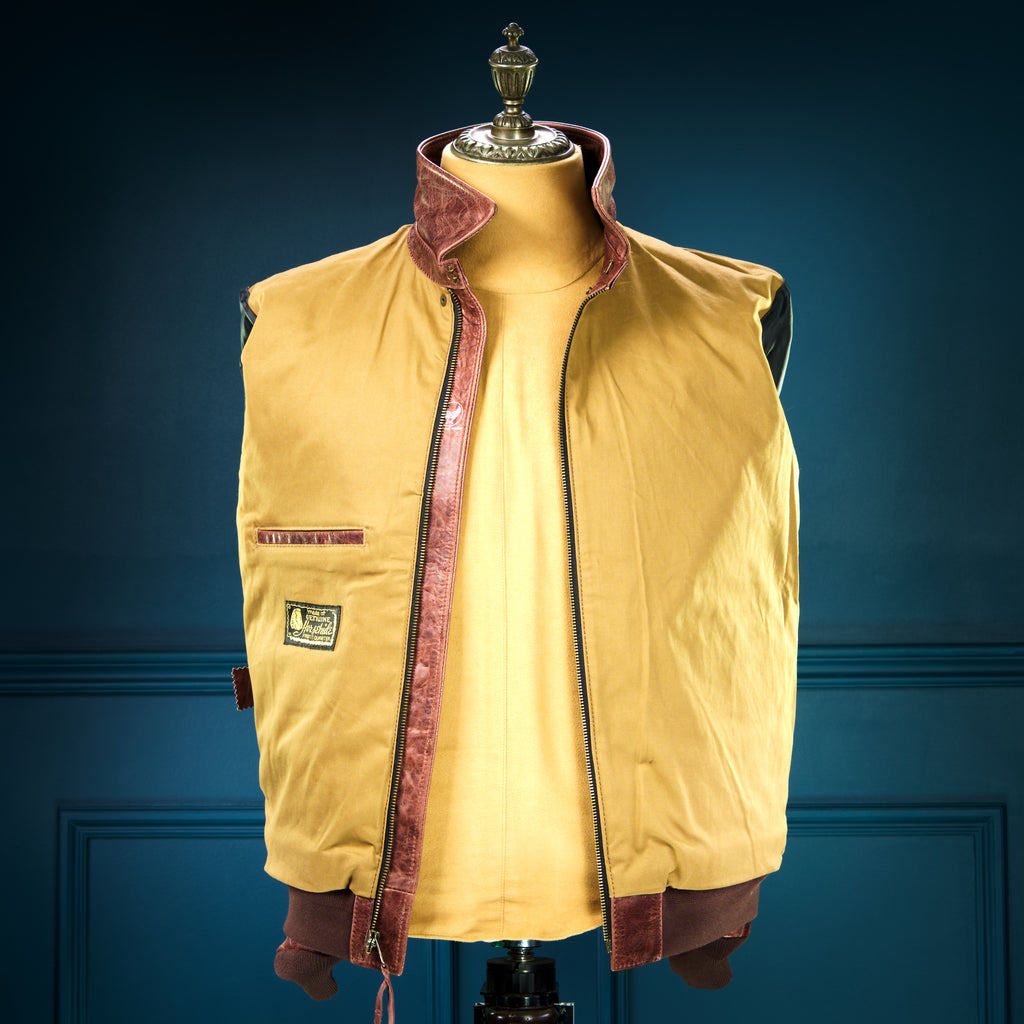 Limited Edition 1940s-Style Horsehide A2 Flight Bomber Aviator Leather Jacket “M”