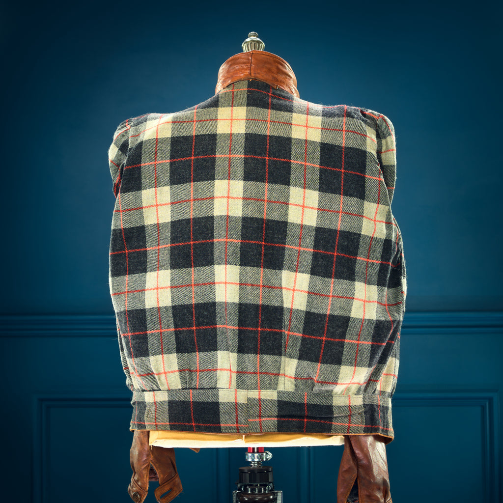 Vintage 1920s Interwar British Flight Bomber Aviator Cossack Leather Jacket “M”