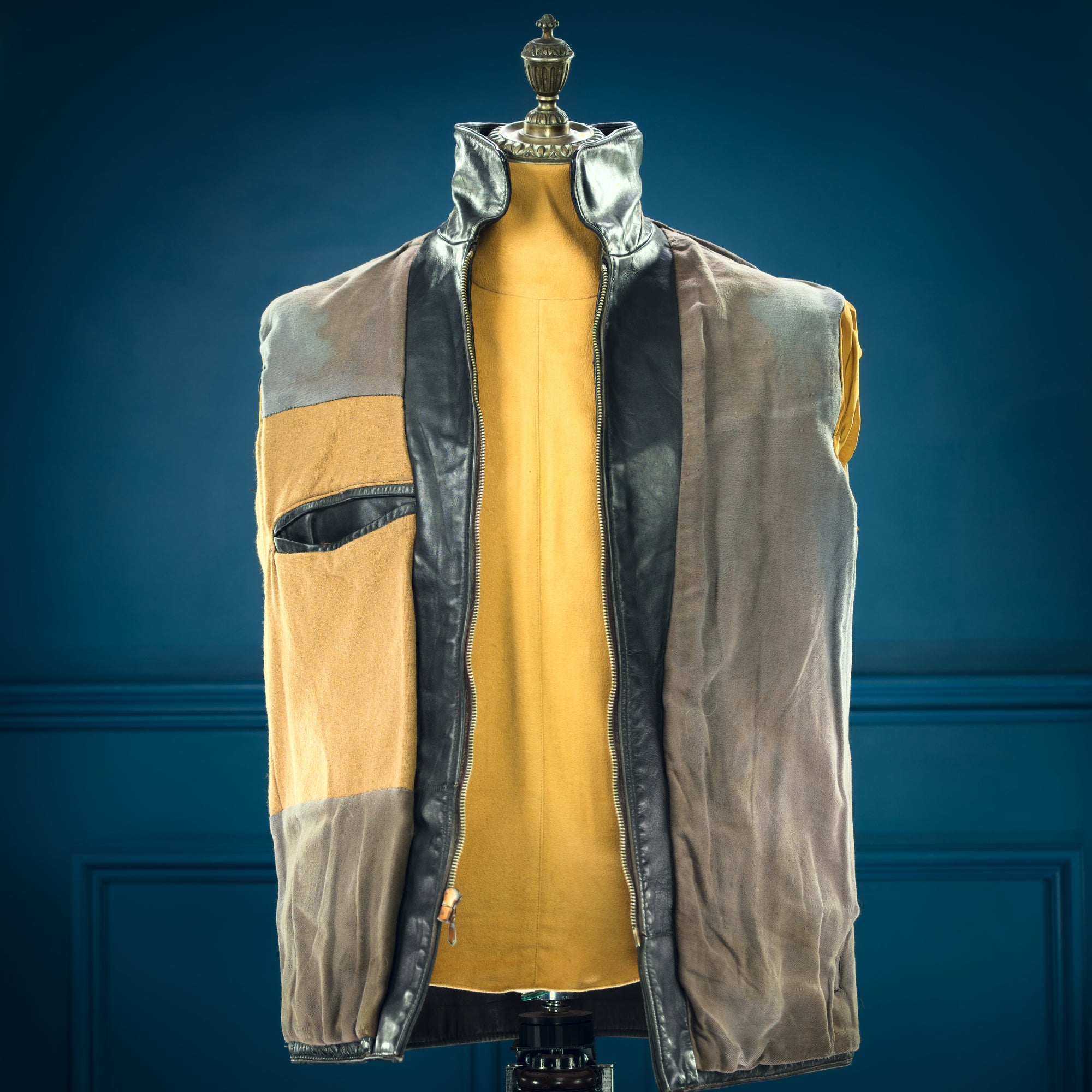 Vintage 1960s West German Horsehide Black Single Rider Biker Leather Jacket “M”