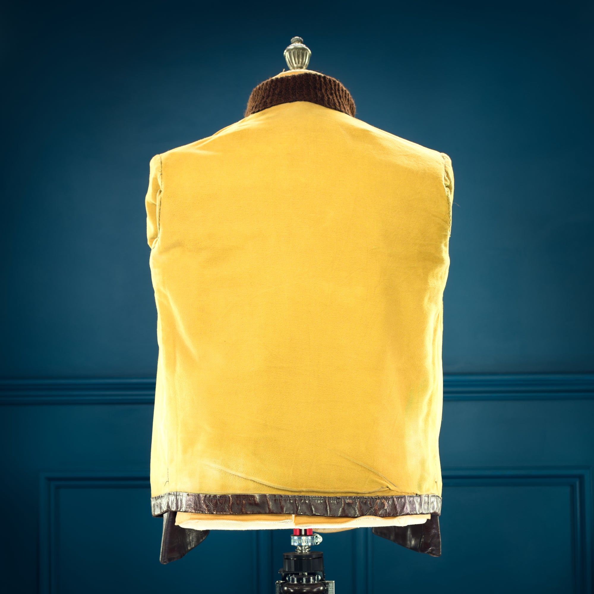 Vintage 1940s Czech Calfskin Windbreaker Flight Campus Leather Jacket “M”