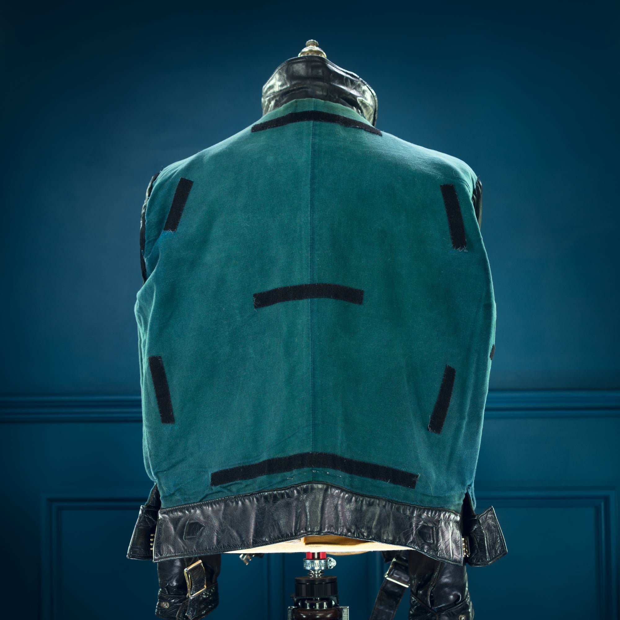 Vintage 1940s German Horsehide Single Rider Biker Police Leather Jacket “L”