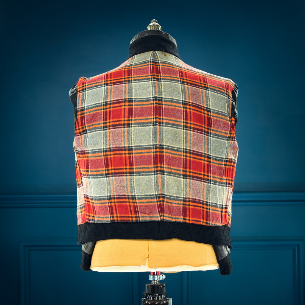 Vintage 1950s German Beatles Hamburg Sheepskin Flight Bomber Leather Jacket “S”