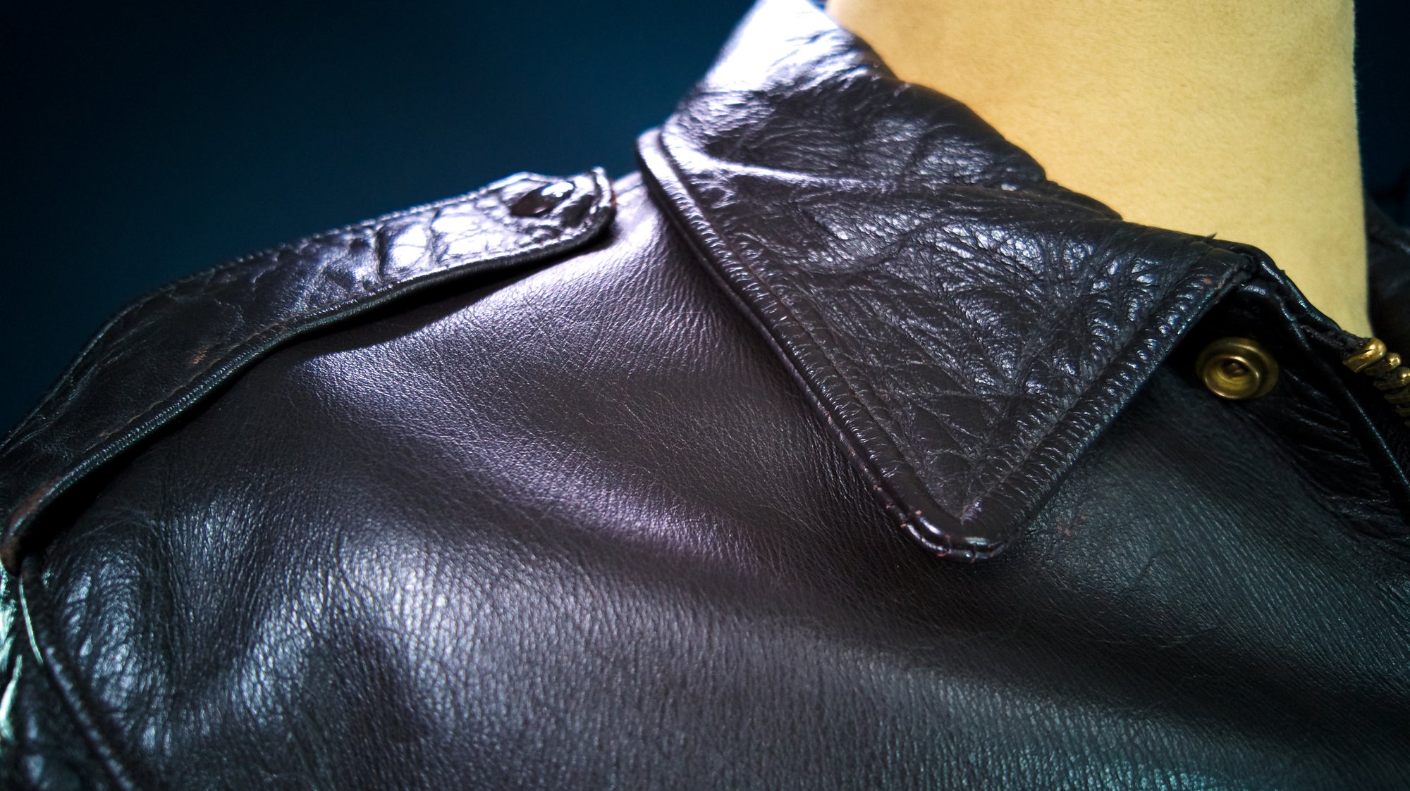 Vintage 1980s Schott 184SM A2 Brown Bomber Flight Leather Jacket “M”