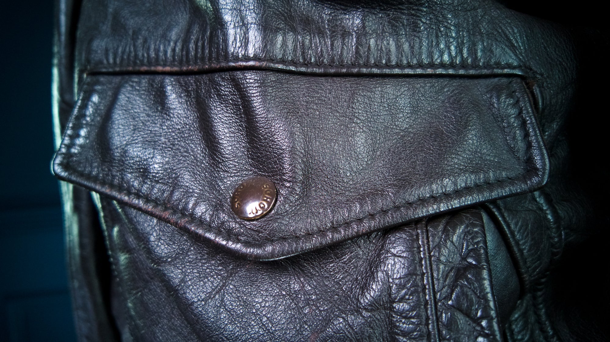 Vintage 1980s Schott 184SM A2 Brown Bomber Flight Leather Jacket “M”