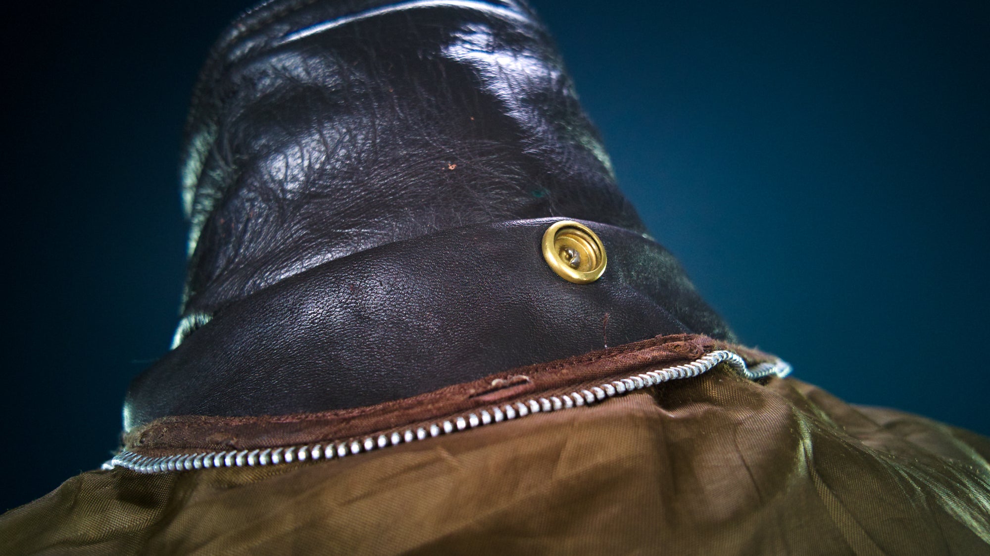 Vintage 1980s Schott 184SM A2 Brown Bomber Flight Leather Jacket “M”