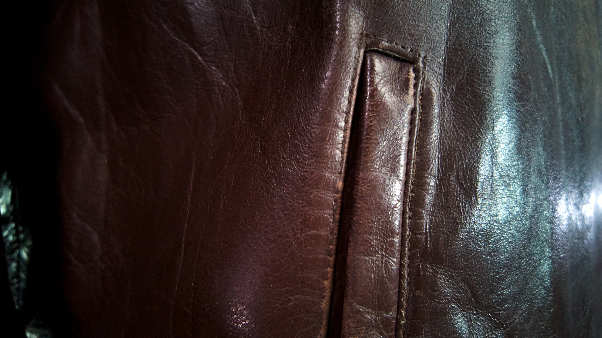 Vintage 1940s WW2 Czech Horsehide Flight Aviator Windbreaker Leather Jacket “M”