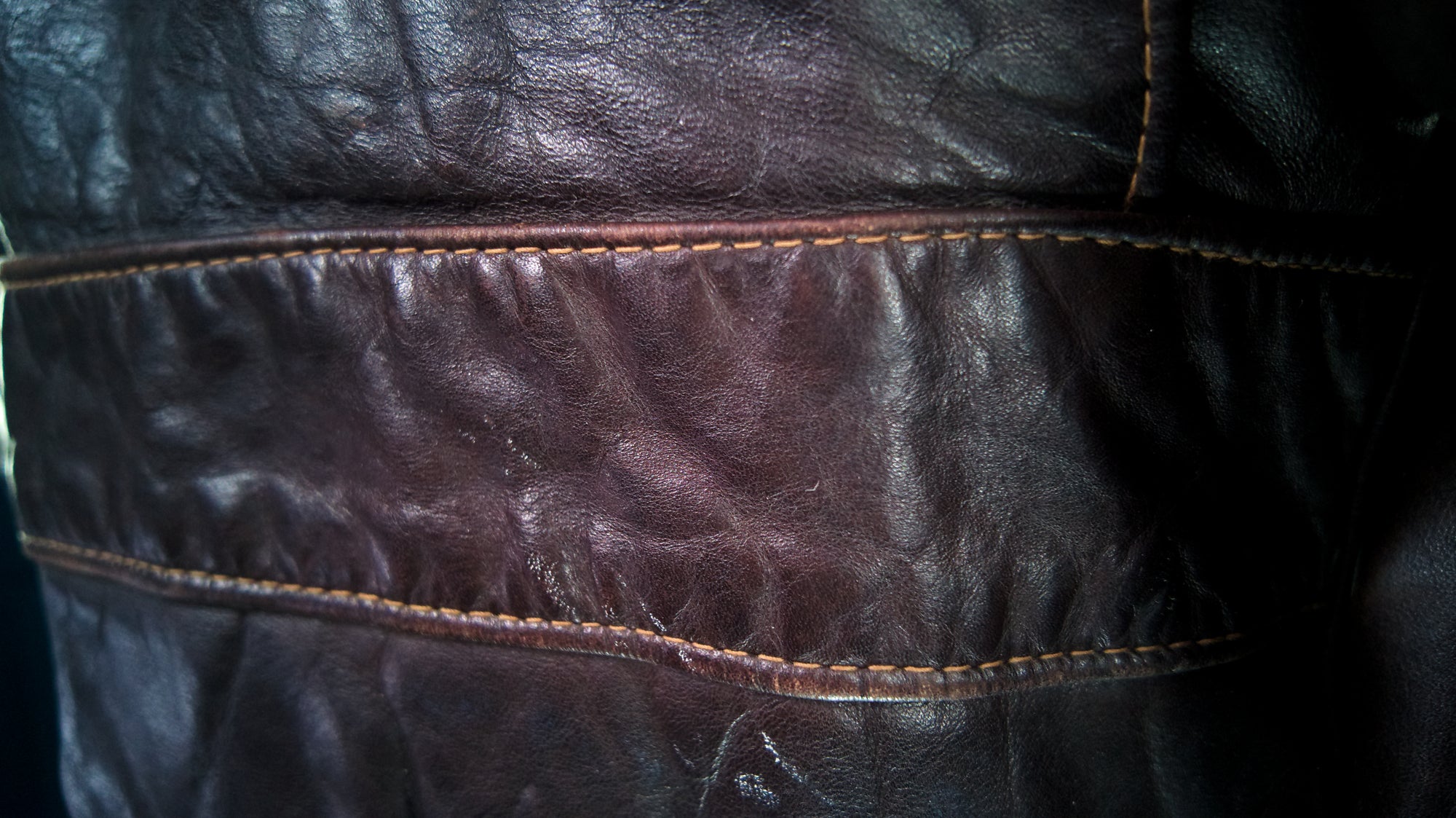 Vintage 80s Schott 184SM A2 Flight Aviator Brown Bomber Leather Jacket “L”