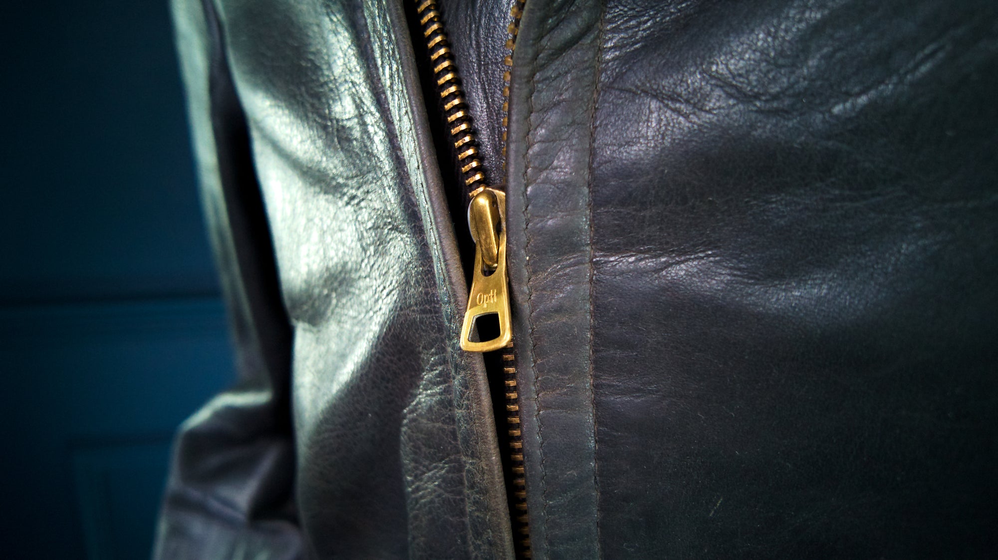 Vintage 1940s WW2 German Horsehide Biker Motorcycle Dispatch Leather Jacket “M”