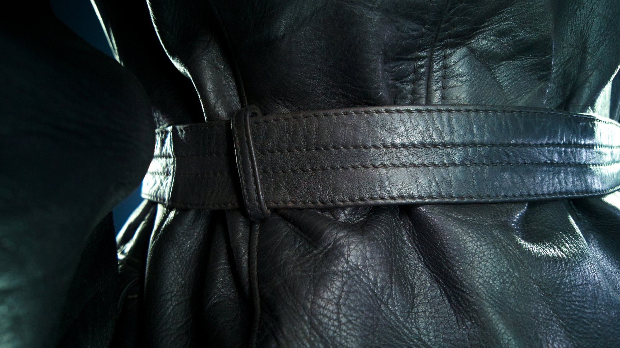 Vintage 1940s WW2 German Horsehide Biker Motorcycle Dispatch Leather Jacket “M”