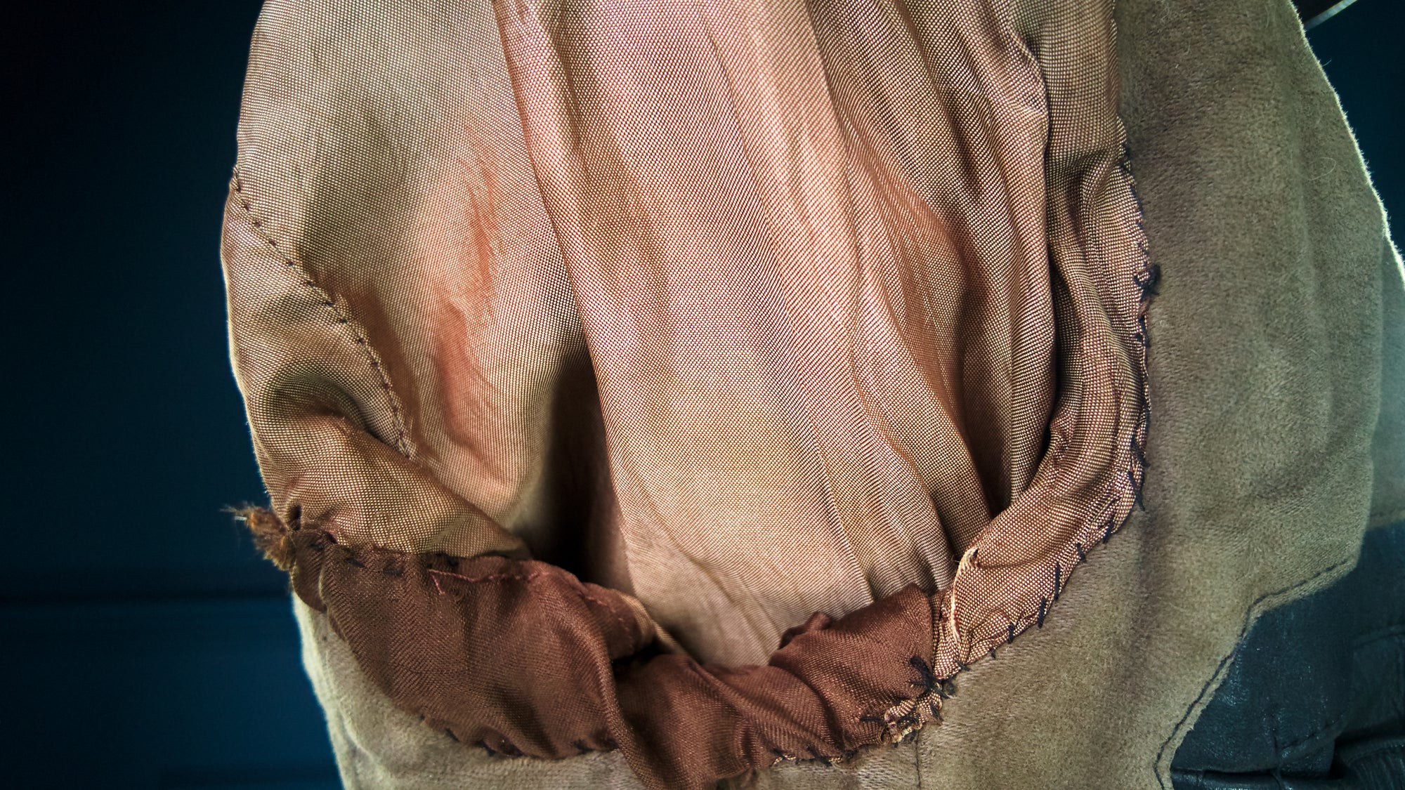 Vintage 1940s WW2 German Horsehide Biker Motorcycle Dispatch Leather Jacket “M”