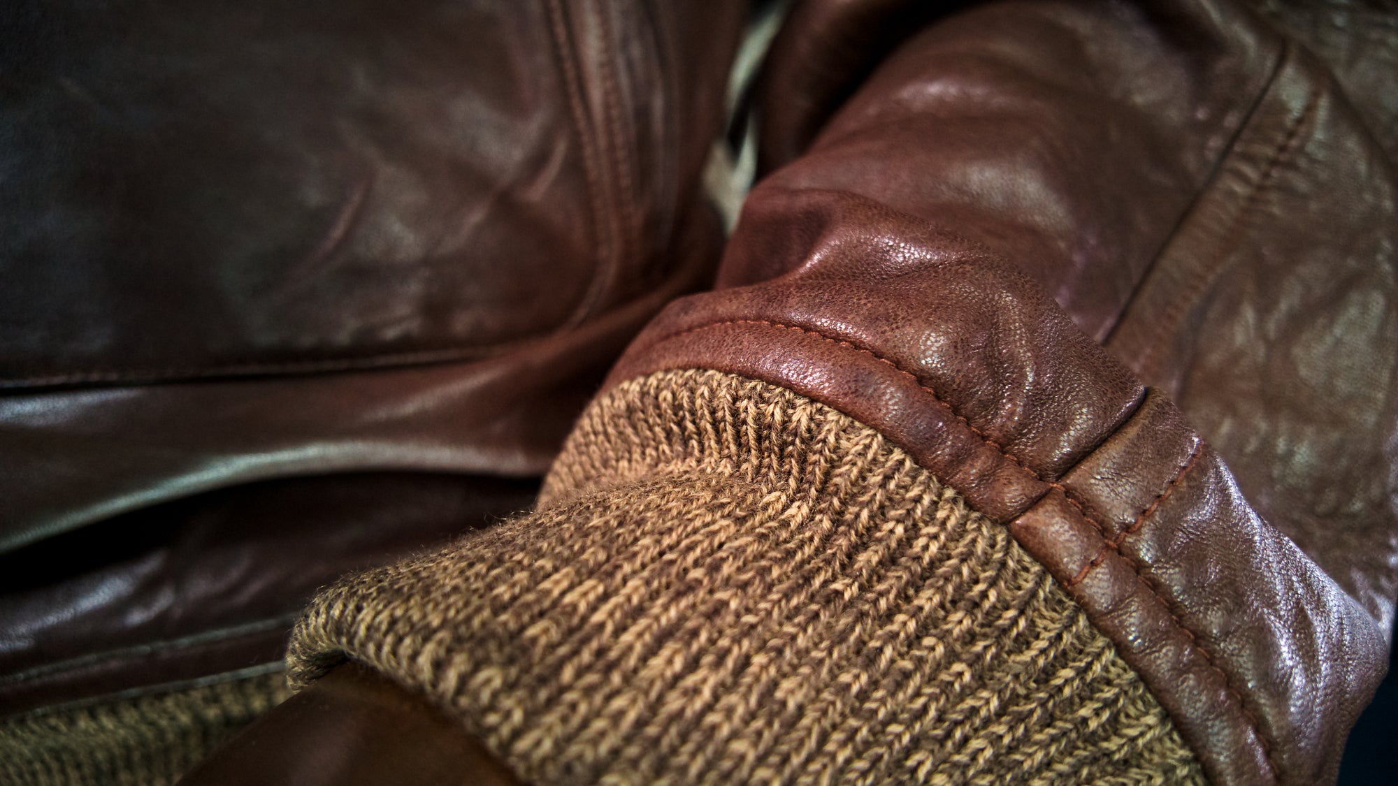 Vintage 70s Etro Luxury Italian Lambskin G1 Flight Bomber Leather Jacket ”L”