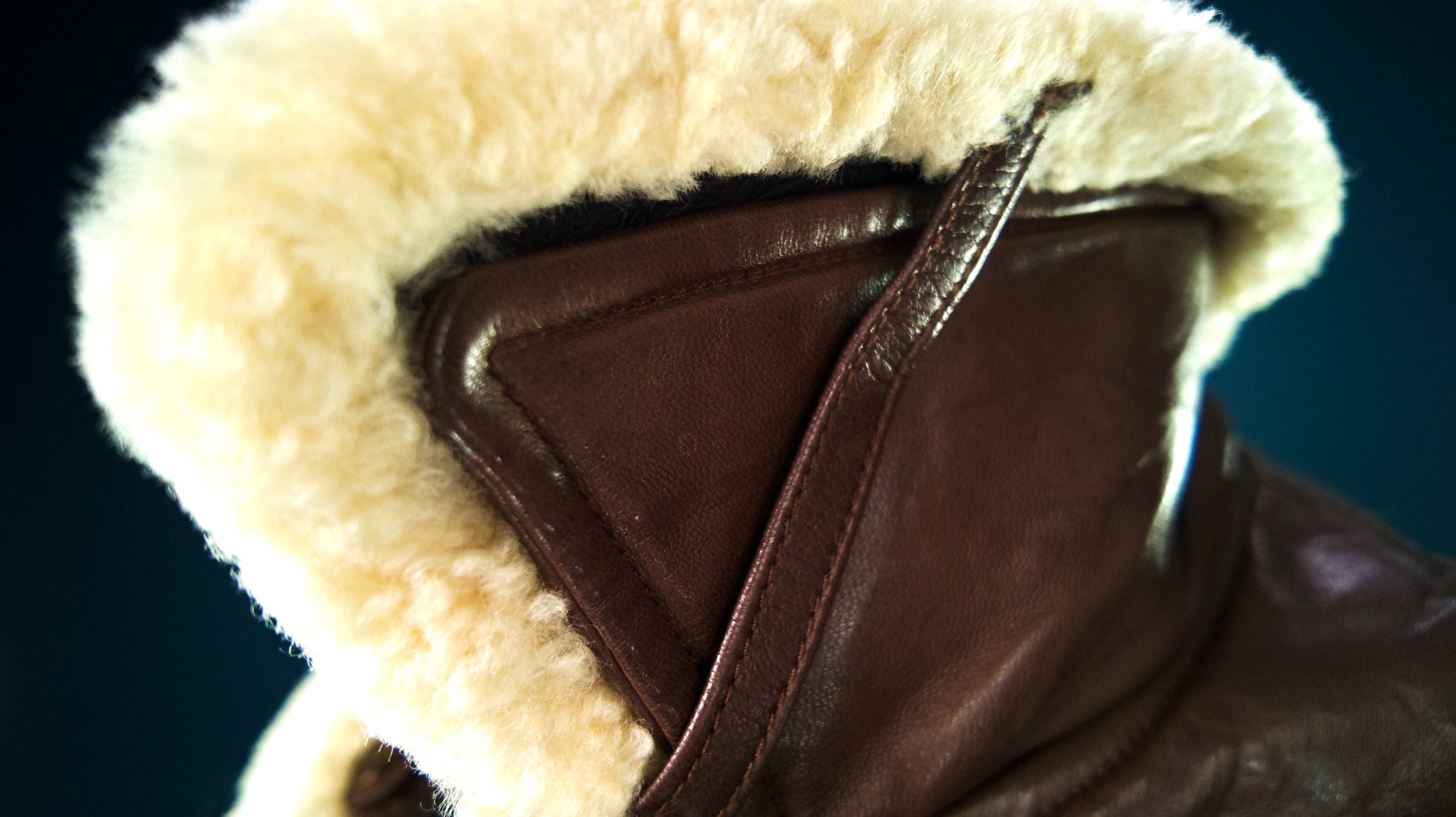 Vintage 70s Etro Luxury Italian Lambskin G1 Flight Bomber Leather Jacket ”L”