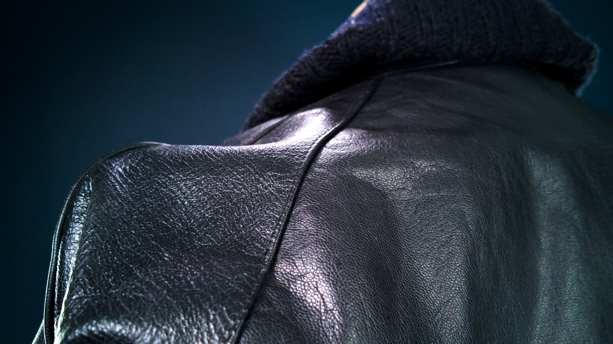 Vintage 1950s Italian Police Belted Biker Patrol Leather Motoring Coat “L”