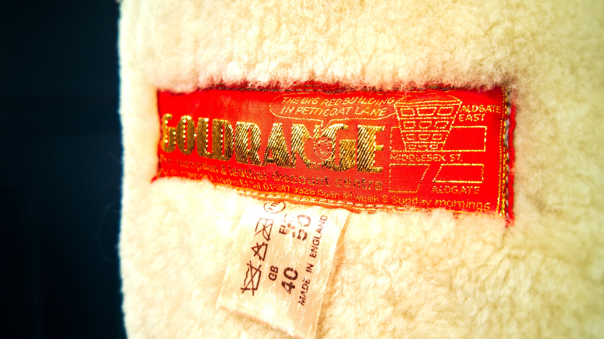 Vintage 80s Sheepskin Fur Flight Aviator Bomber Leather Jacket Coat “M"