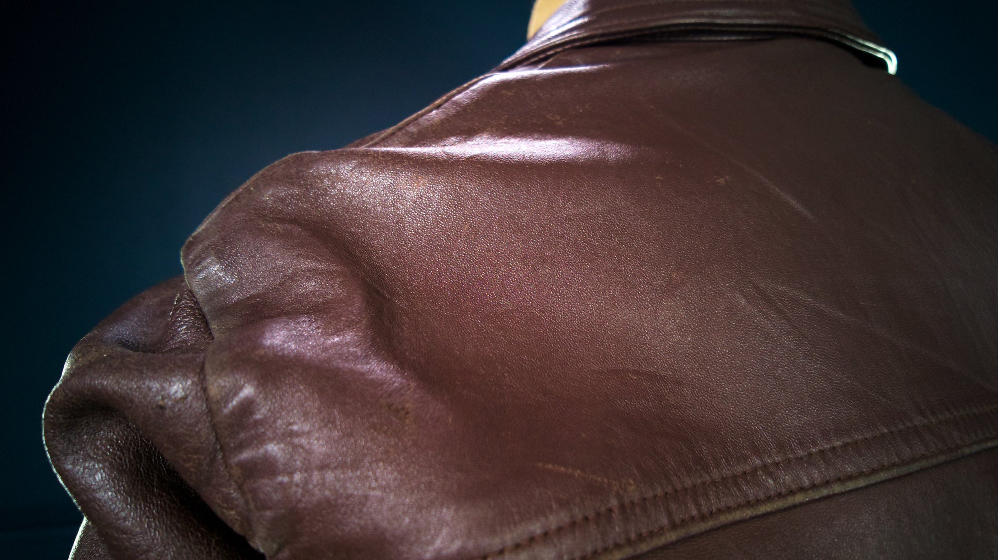 Vintage 1960s French Brown Lambskin Biker Worker Motorcyle Leather Jacket “M”