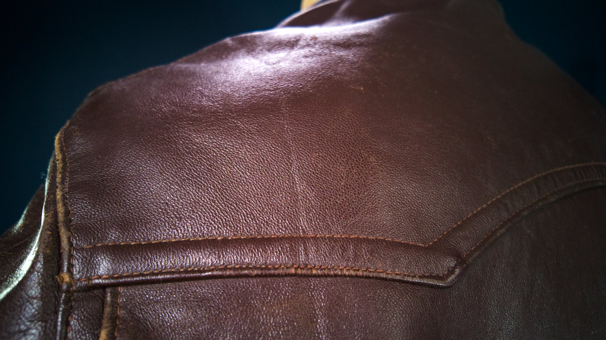 Vintage 1950s Cold War French Lambskin Worker Biker Rider Leather Jacket “M”