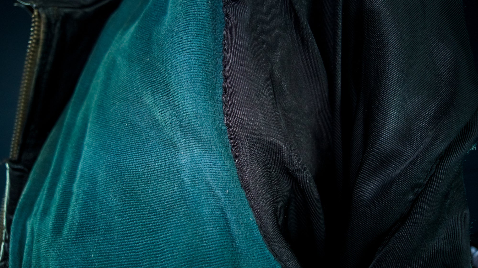 Vintage 1940s Cold War Horsehide Police Biker Patrol Leather Jacket “L