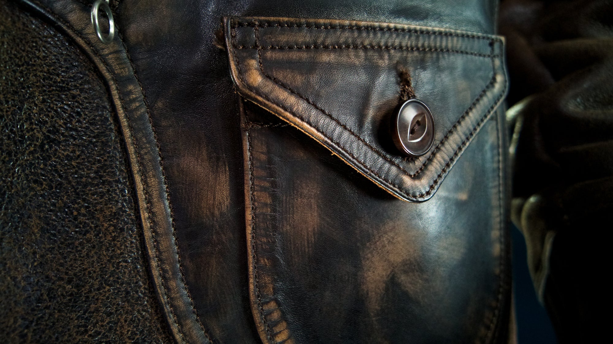 Brand New Nuremberg 1930s Style Sheepskin Aviator Flight Leather Jacket “M"