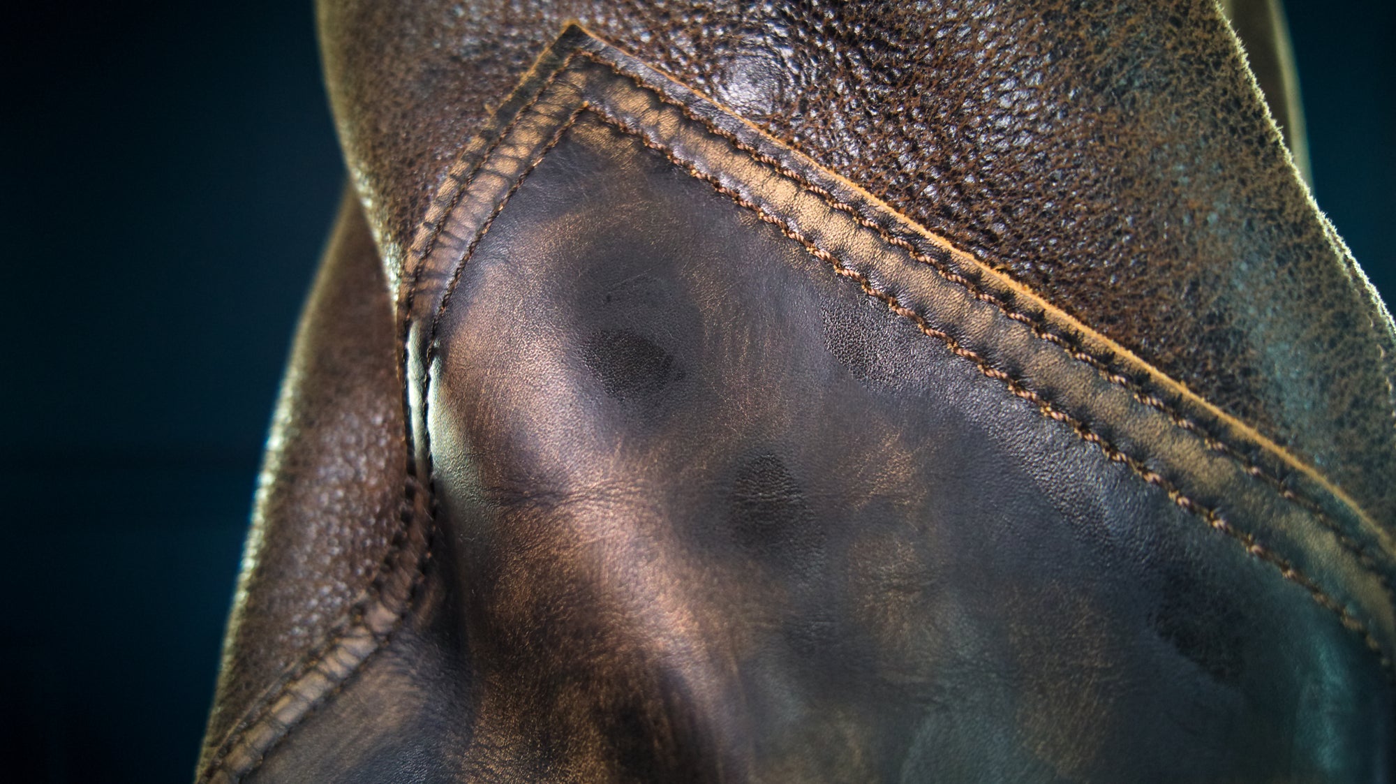 Brand New Nuremberg 1930s Style Sheepskin Aviator Flight Leather Jacket “M"