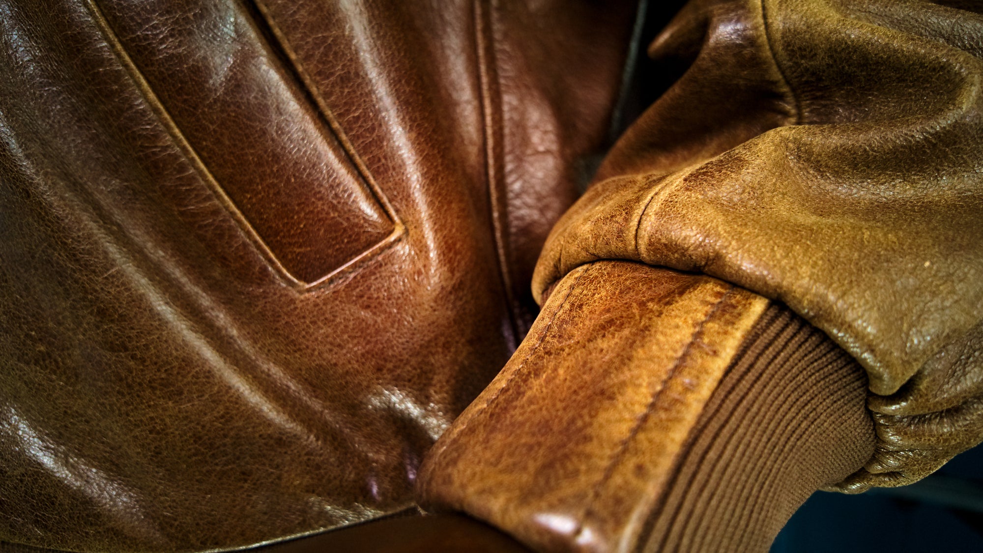 Vintage 90s German Buffalo Flight Bomber Aviator Leather Jacket Fur Collar “M”