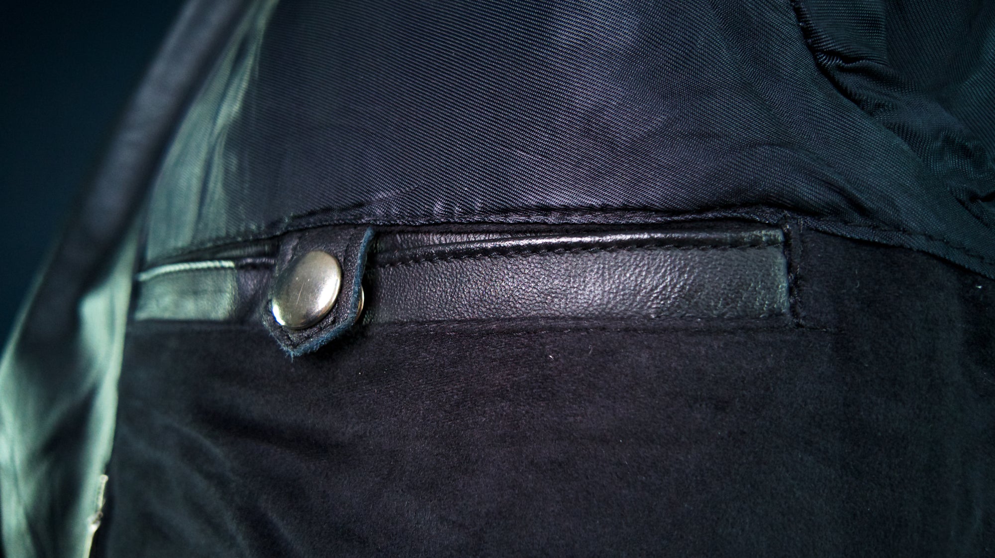 Vintage 80s German Cold War Police Biker Highway Patrol Leather Jacket Coat “M”