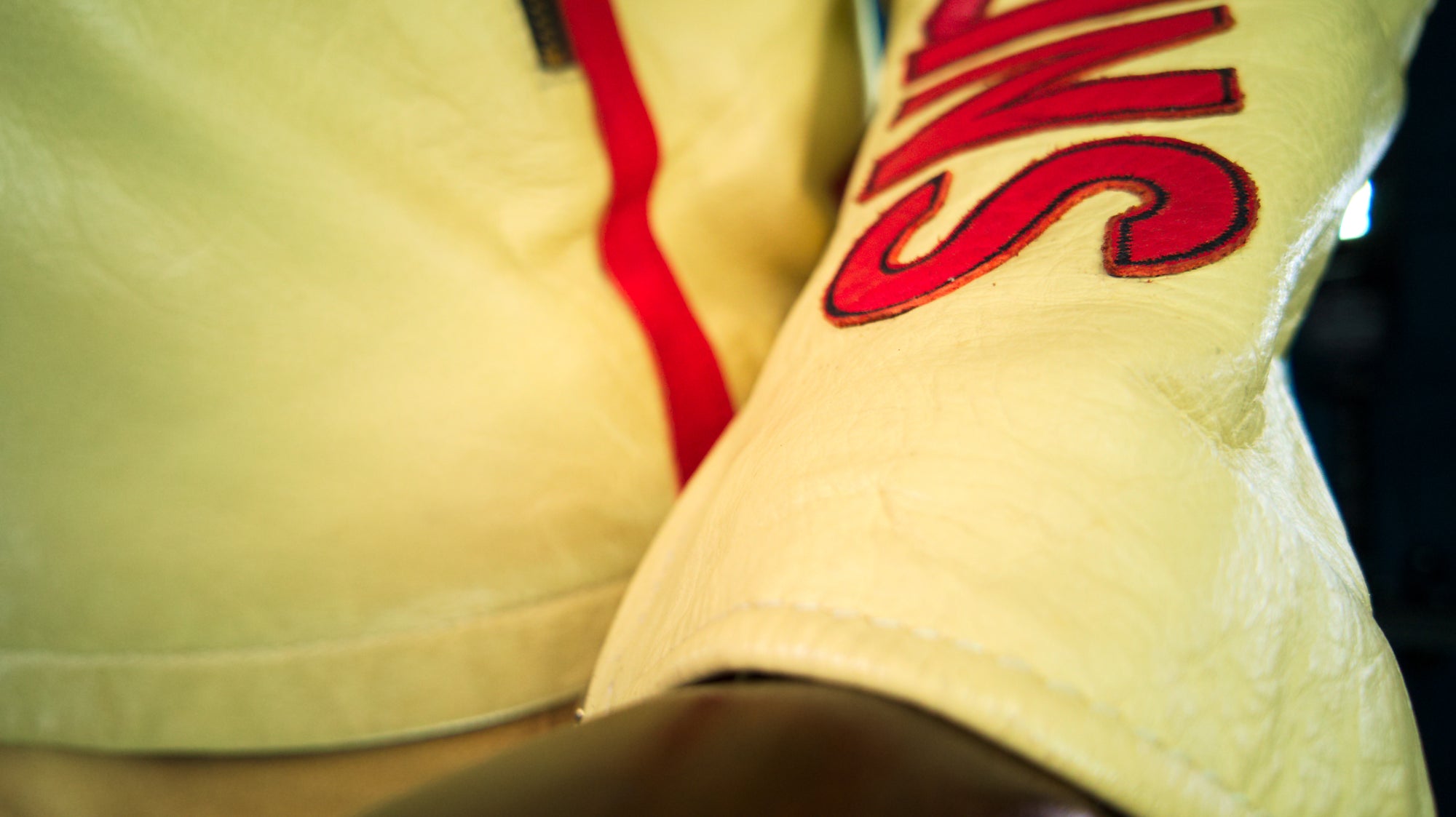 Vintage 90s French Limited Edition Indy 500 Cafe Racer Biker Leather Jacket “M”