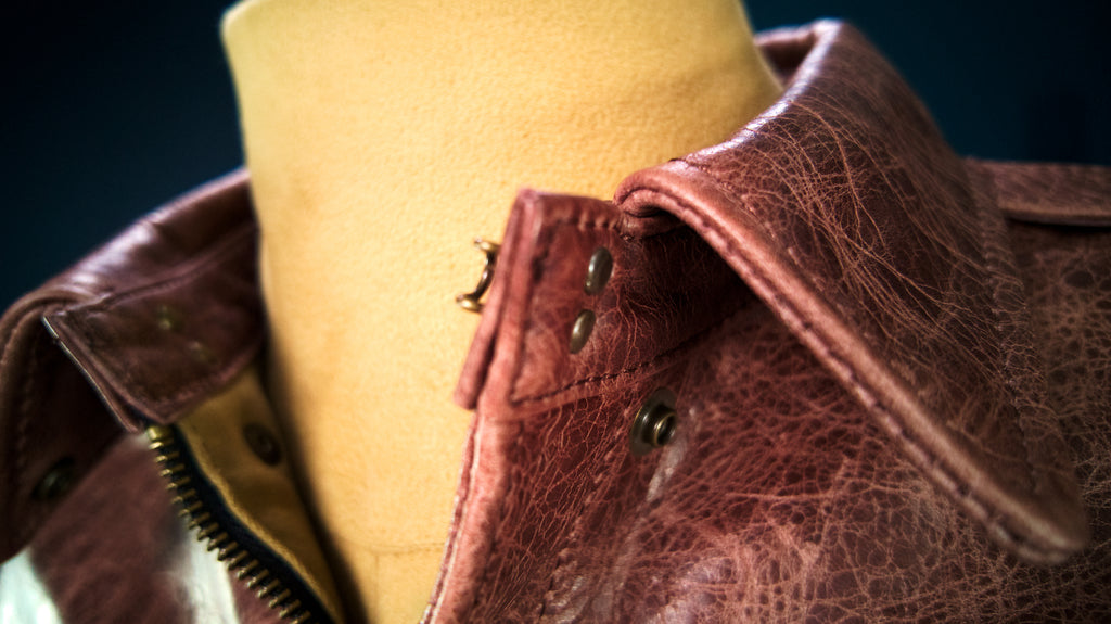 Limited Edition 1940s-Style Horsehide A2 Flight Bomber Aviator Leather Jacket “M”