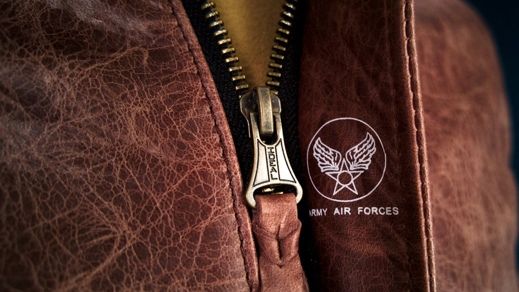 Limited Edition 1940s-Style Horsehide A2 Flight Bomber Aviator Leather Jacket “M”