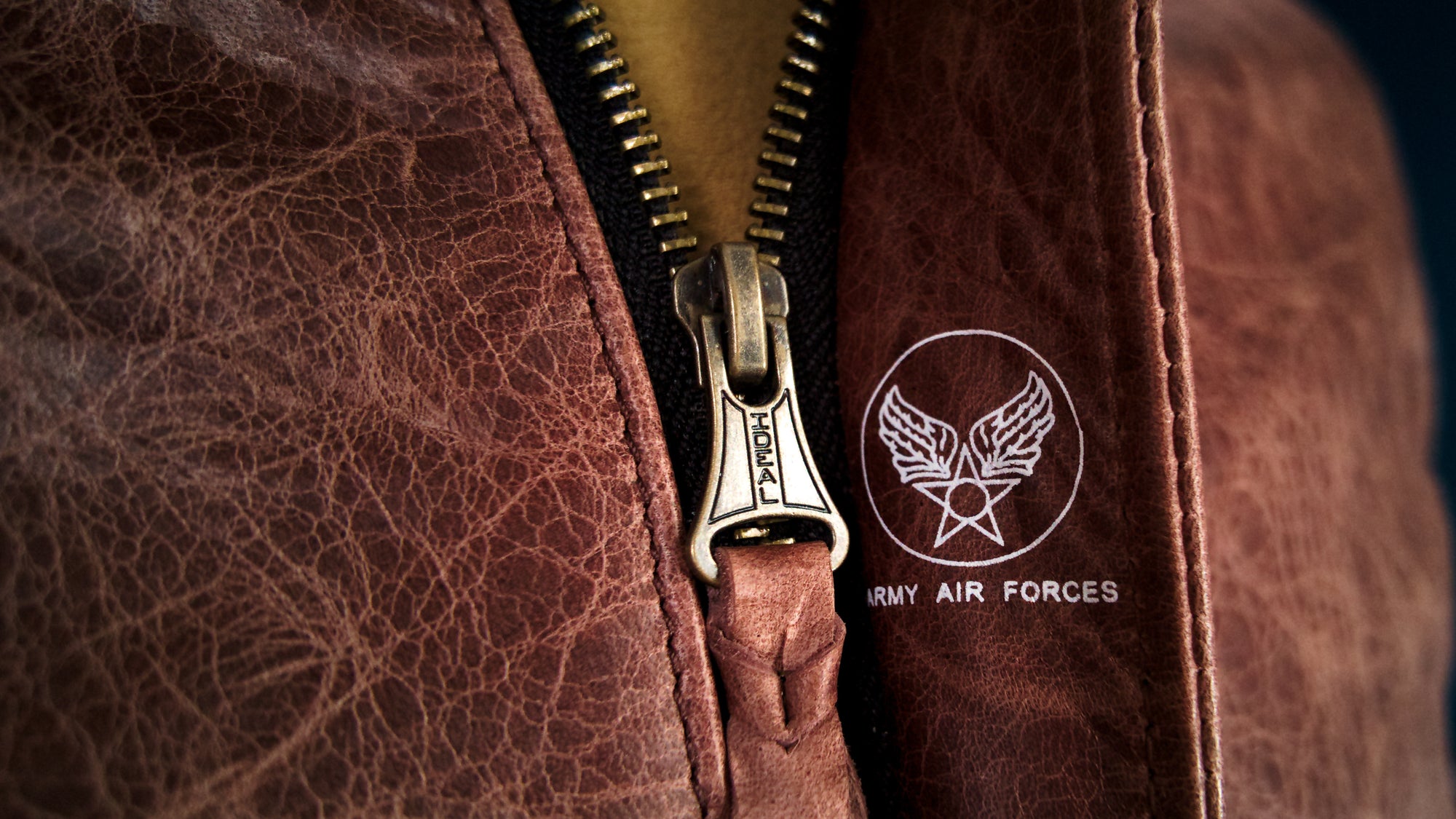 Limited Edition 1940s-Style Horsehide A2 Flight Bomber Aviator Leather Jacket “M”