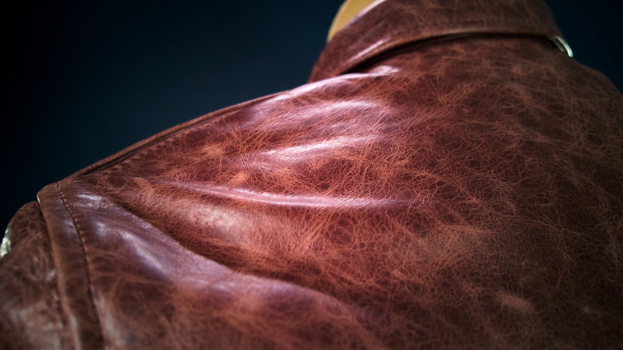 Limited Edition 1940s-Style Horsehide A2 Flight Bomber Aviator Leather Jacket “M”