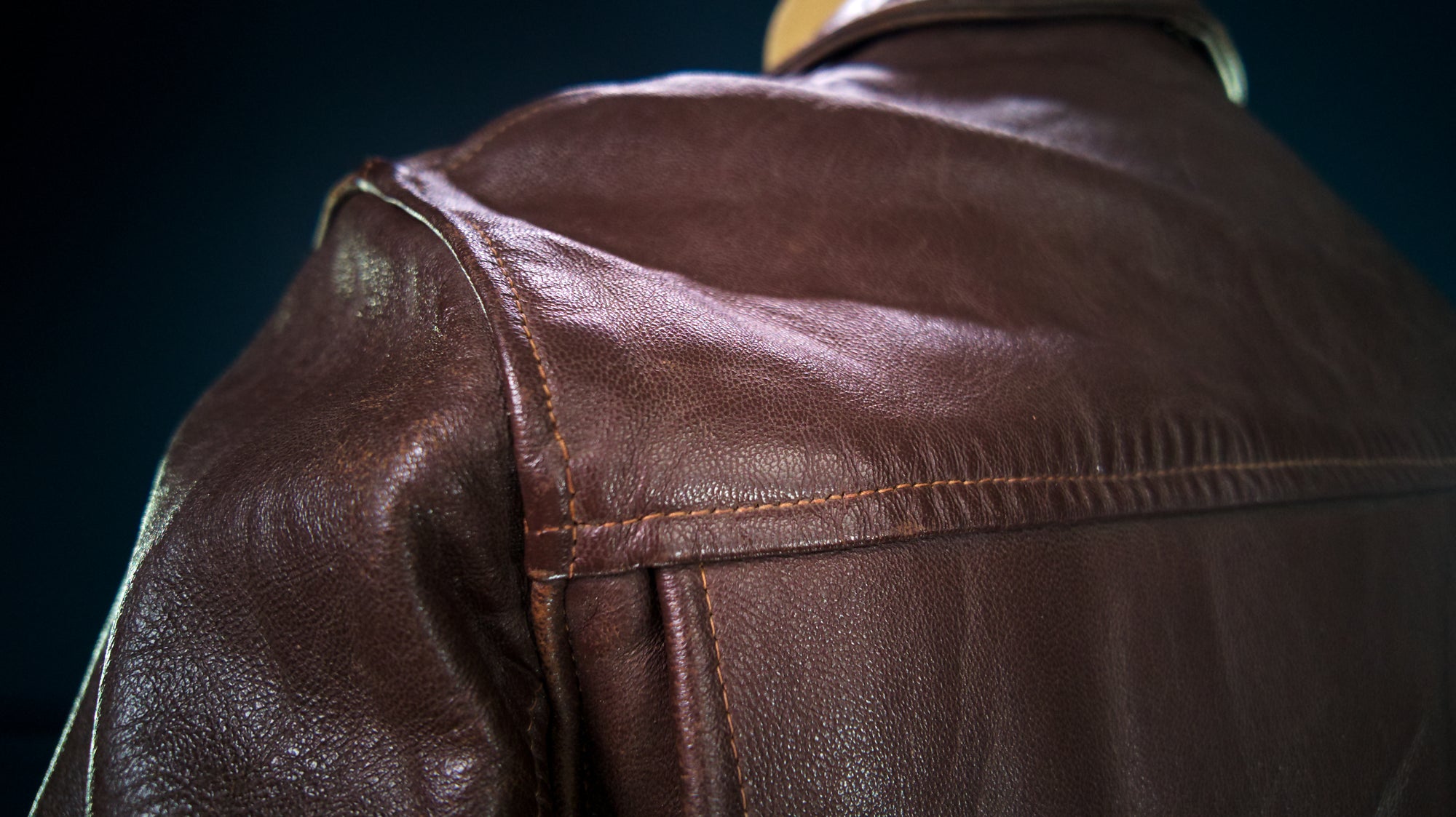 Vintage 1950s French Brown Lambskin Biker Worker Motorcycle Leather Jacket “M”