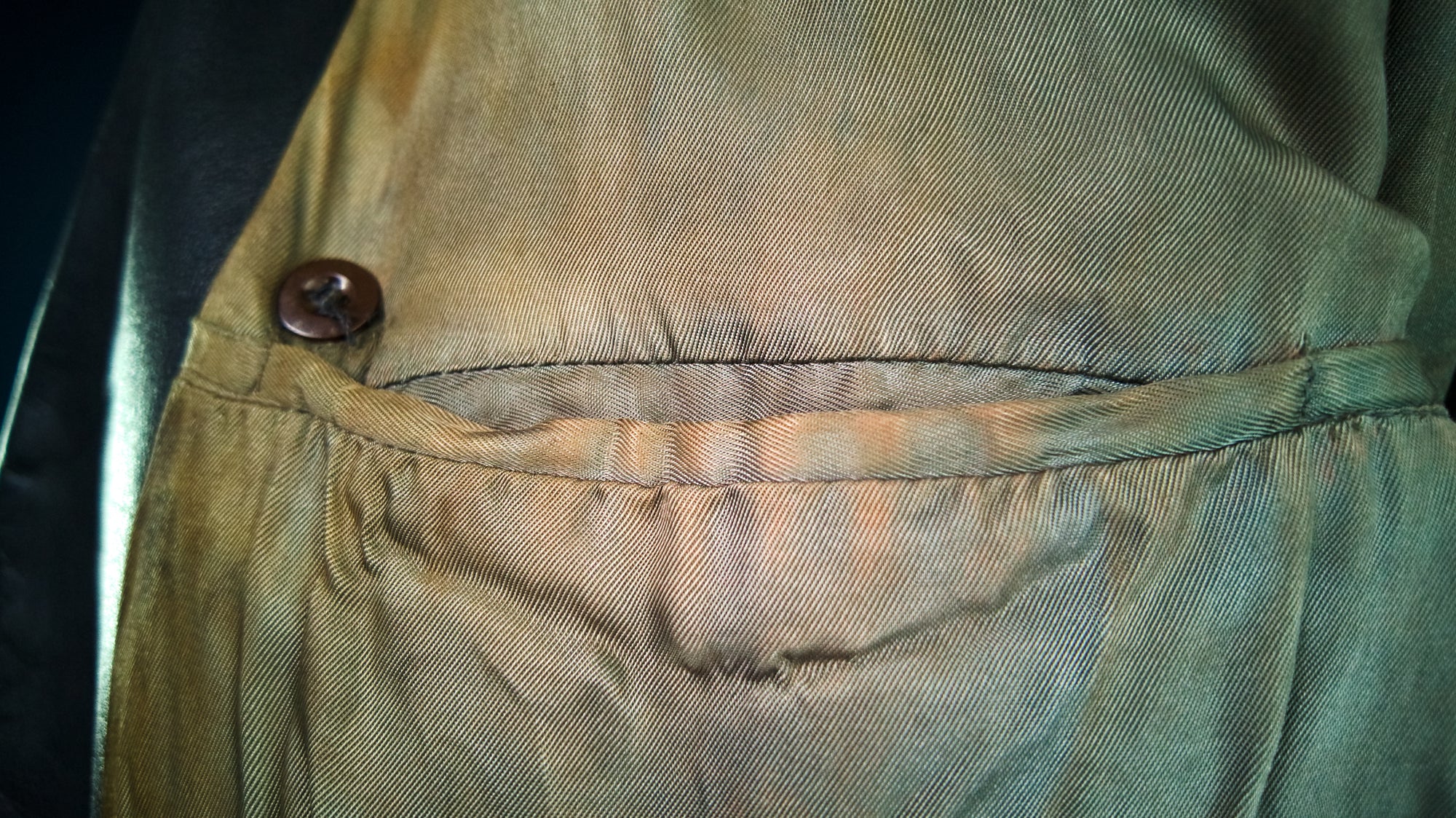 Vintage 1960s East German Cold War Horsehide Biker Rider Leather Jacket “M”