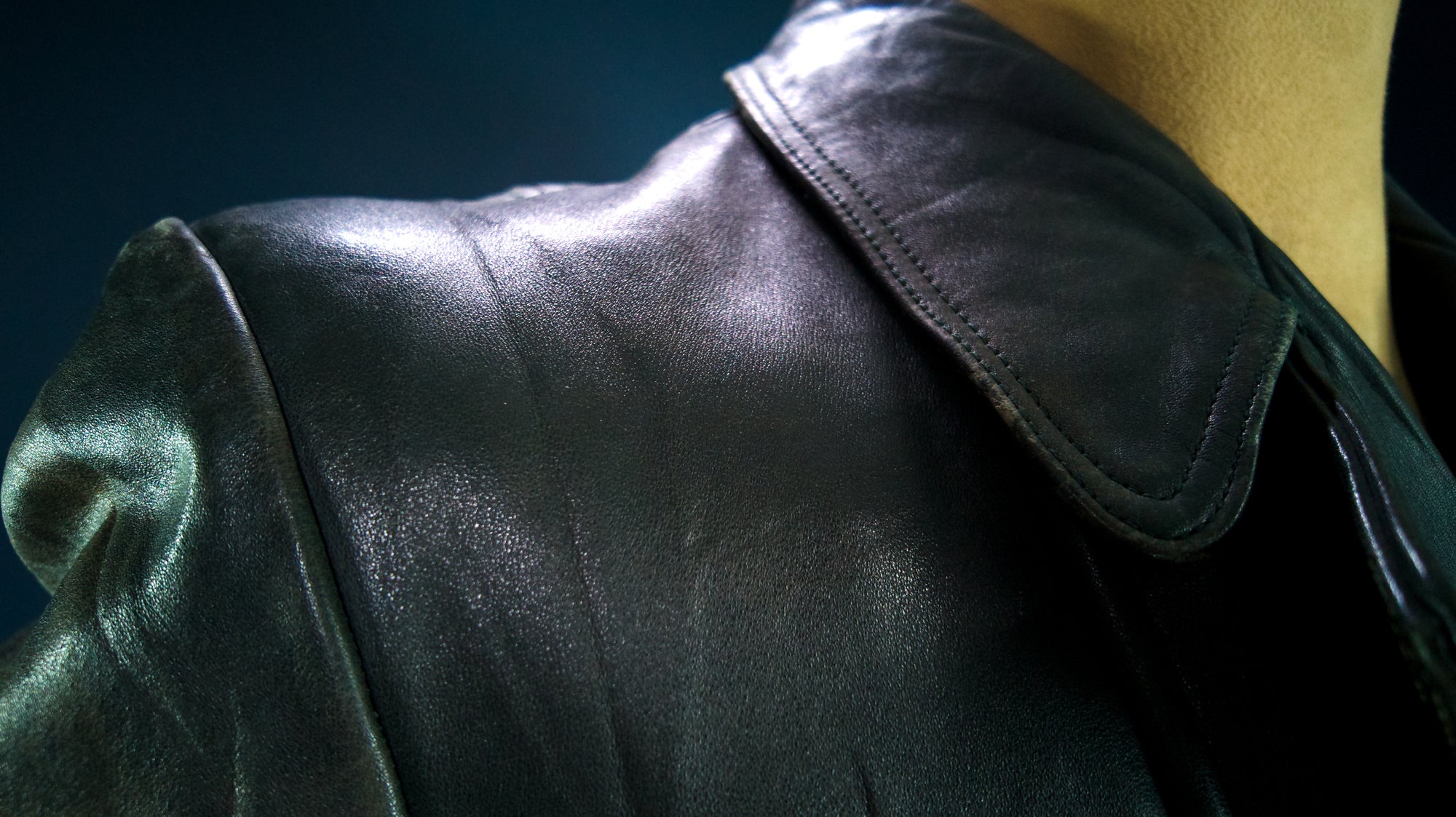 Vintage 1940s WW2 German Horsehide Biker Motorcycle Dispatch Leather Jacket “M”