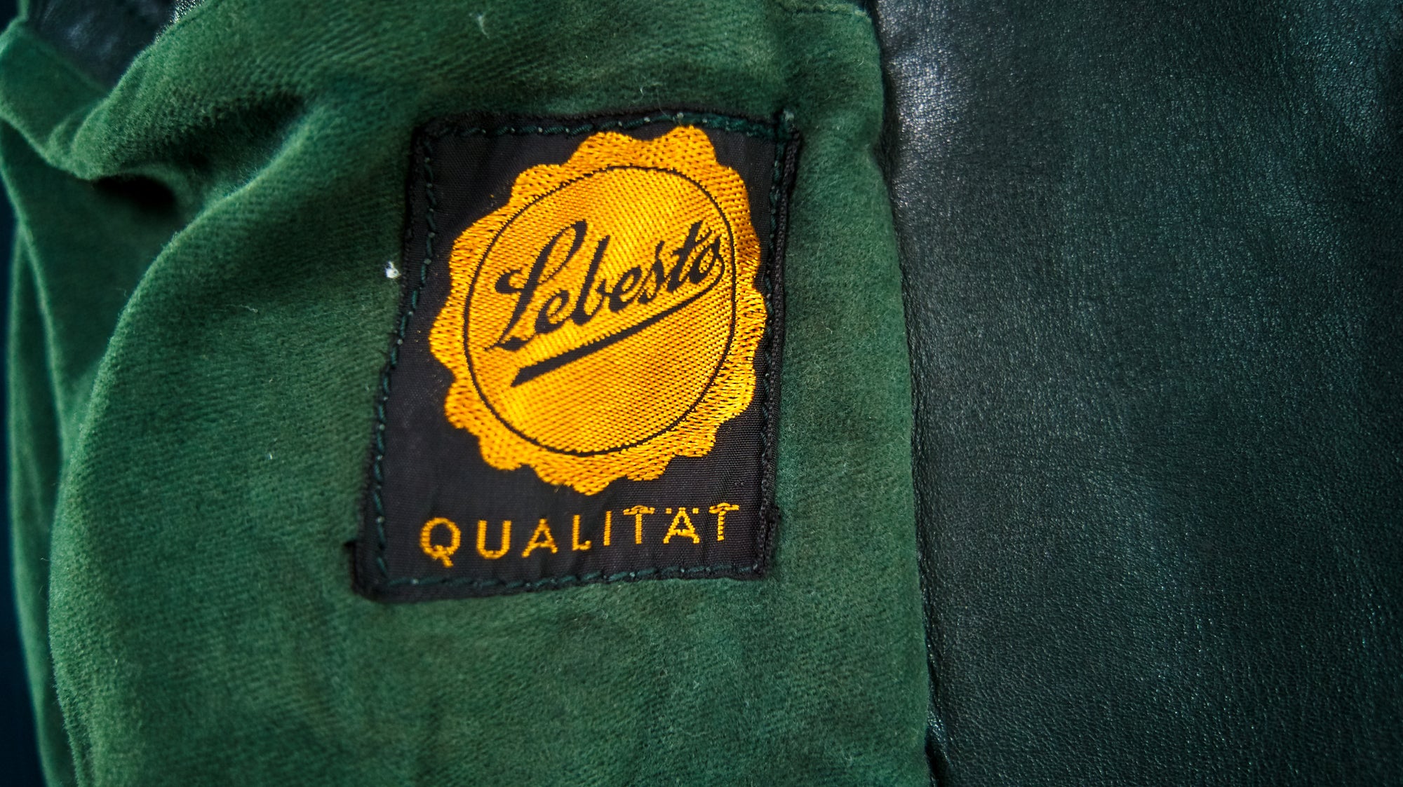 Vintage 1940s WW2 German Horsehide Biker Motorcycle Dispatch Leather Jacket “M”