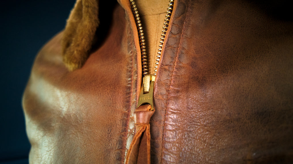 Double RRL Ralph Lauren Shearling Collar Newsboy 30s-Style Leather Jacket “M”