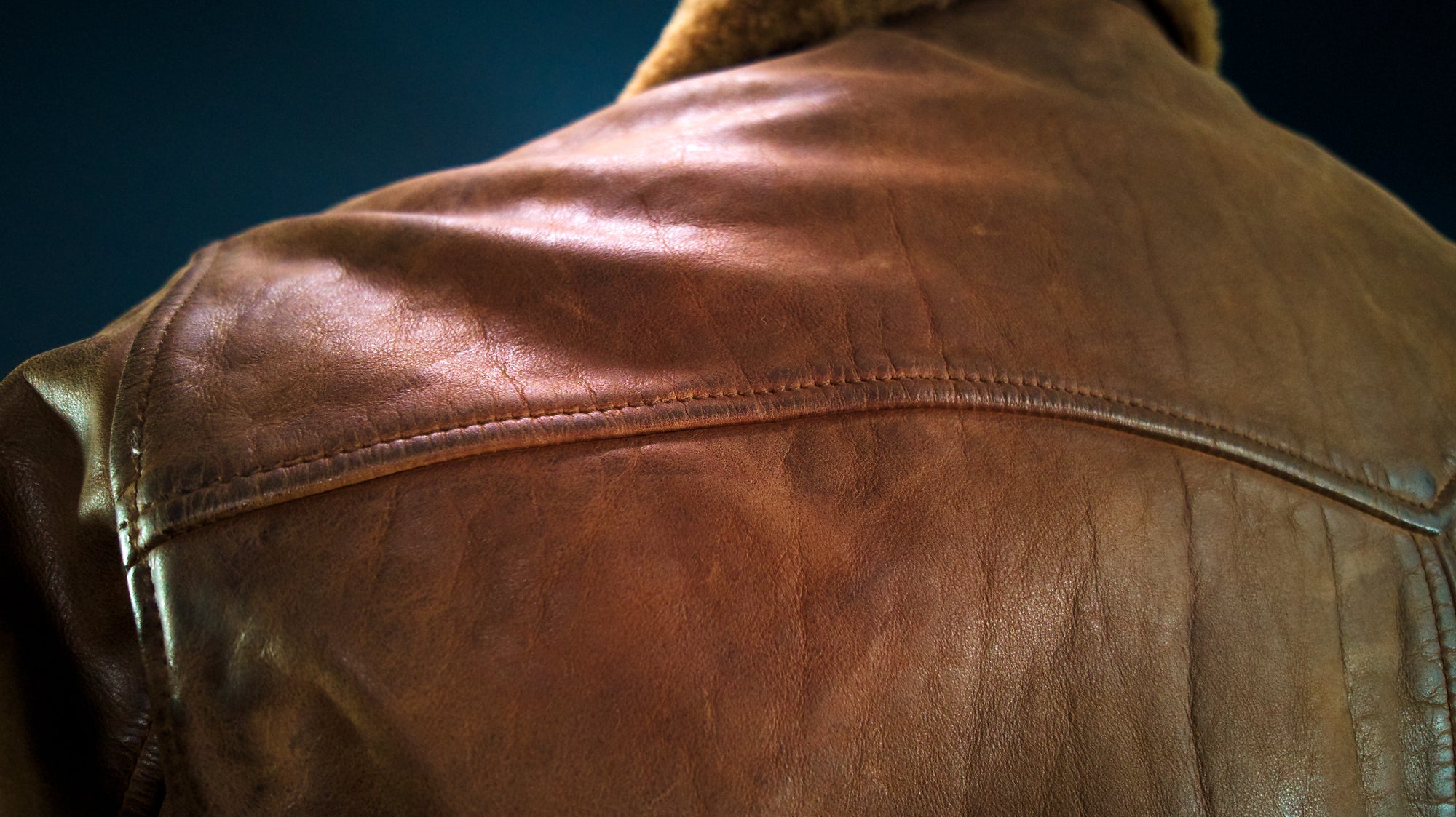 Double RRL Ralph Lauren Shearling Collar Newsboy 30s-Style Leather Jacket “M”