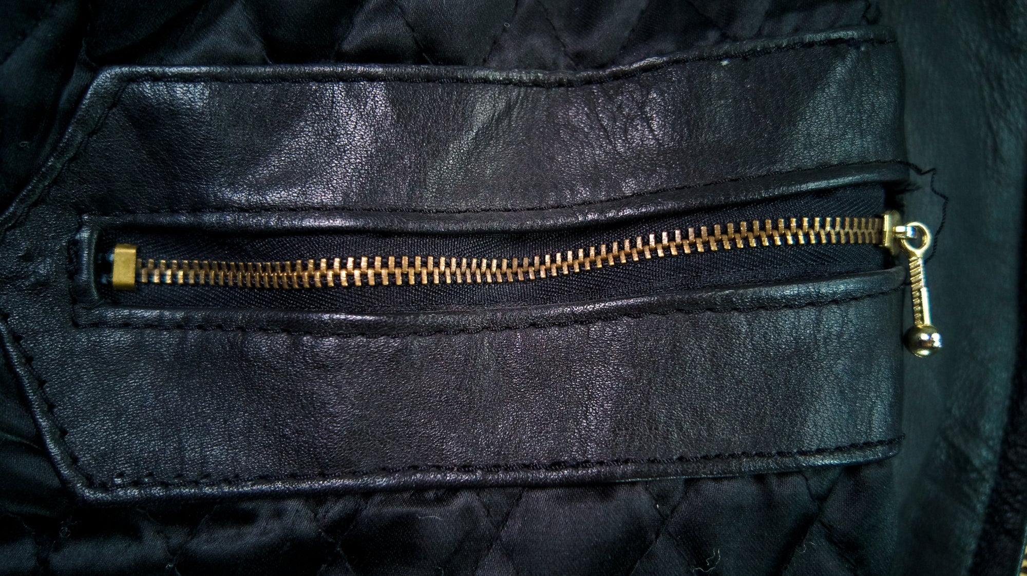 Vintage 80s Jordache Varsity Letterman College Campus Full Leather Jacket “M”