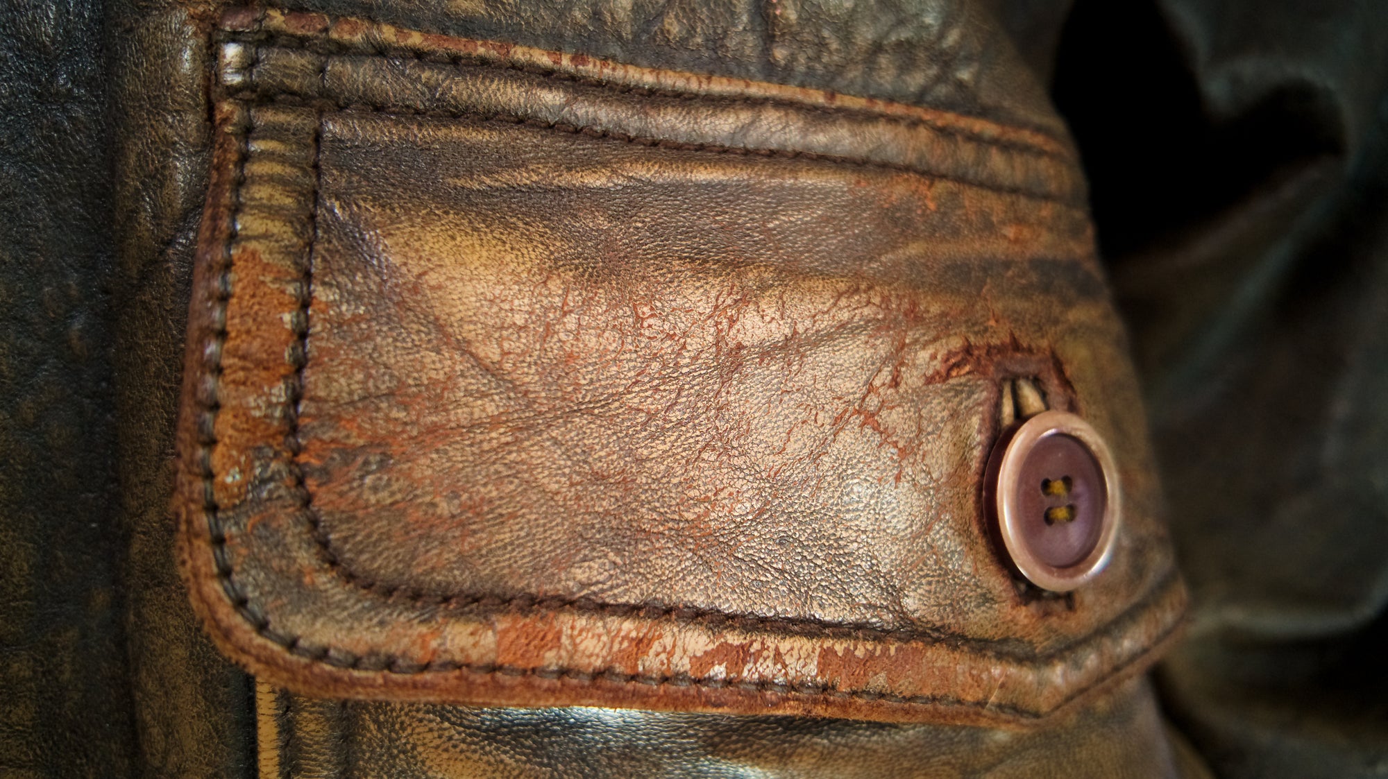 Vintage 1980s Avirex G1 Sheepskin Brown Bomber Flight Leather Jacket “L”