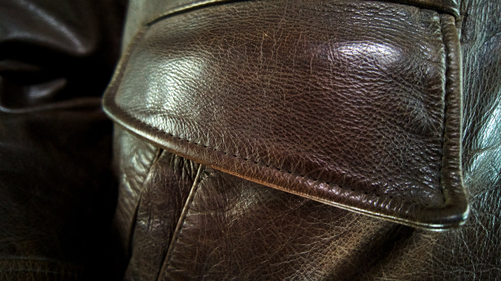 Custom Thedi 30s-Style Highwayman Single Rider Brown Buffalo Leather Jacket “L”