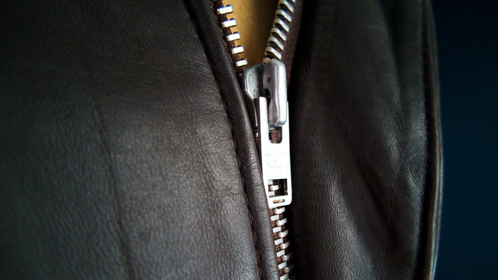 Vintage 1980s Schott 184SM A2 Brown Bomber Flight Leather Jacket “M”