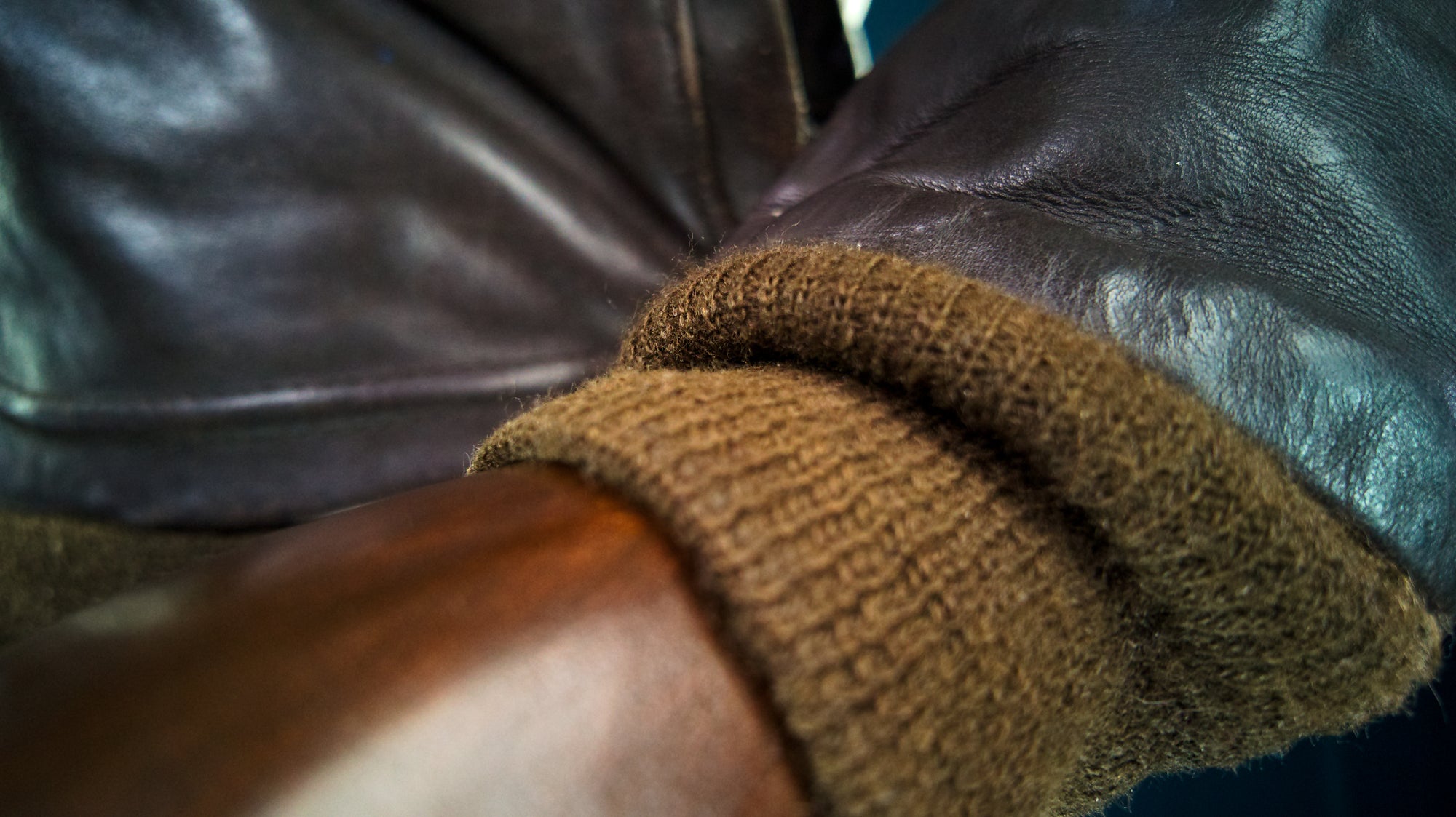 Vintage 1980s Schott 184SM A2 Brown Bomber Flight Leather Jacket “M”