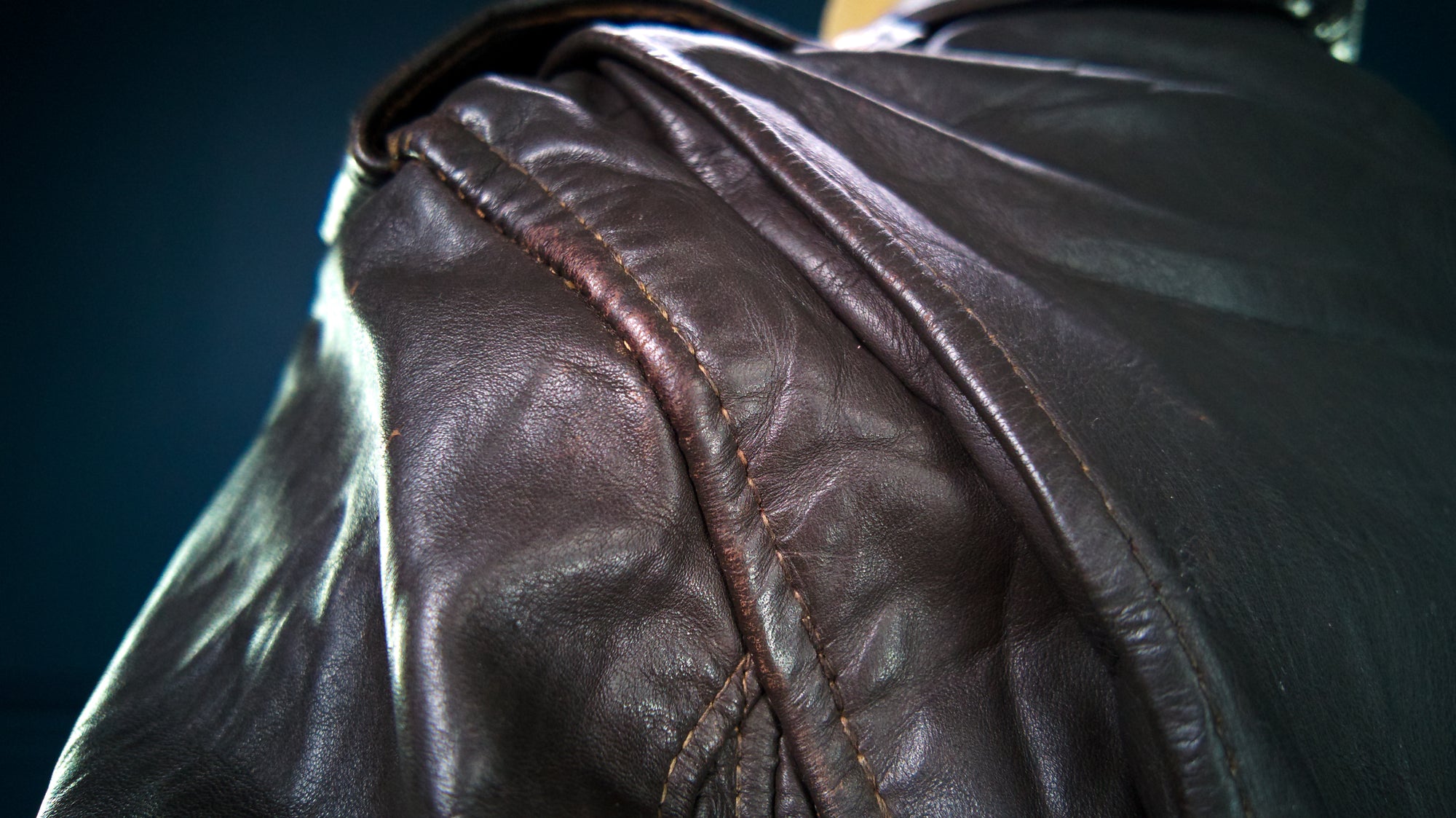 Vintage 1980s Schott 184SM A2 Brown Bomber Flight Leather Jacket “M”