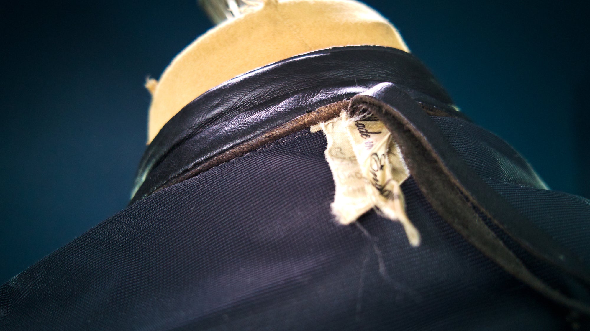 Vintage 1970s TT Leathers British Sheepskin Black Racer Biker Leather Jacket “M”