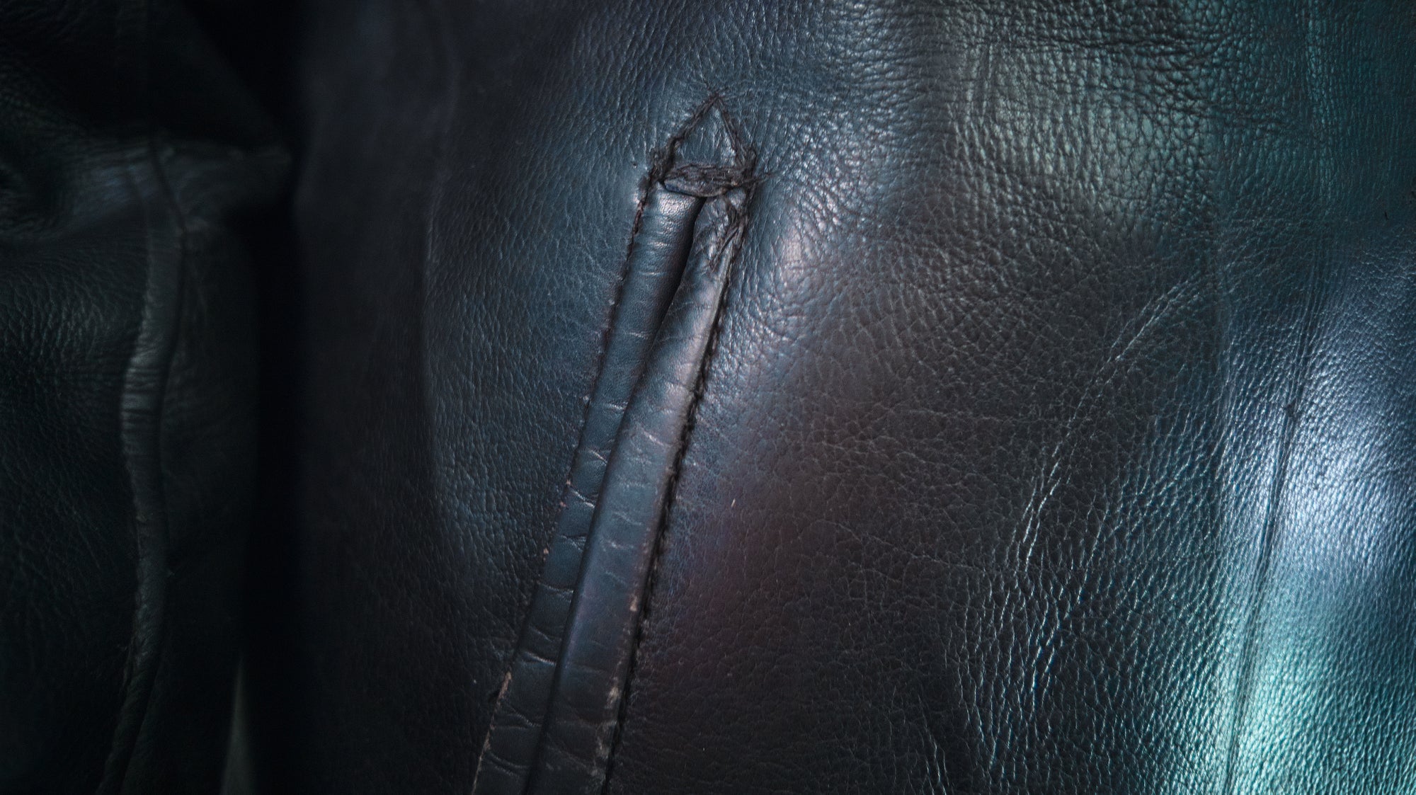 Vintage 1950s Cold War Czech Flight Aviator Bomber Leather Jacket Fur Collar “L”