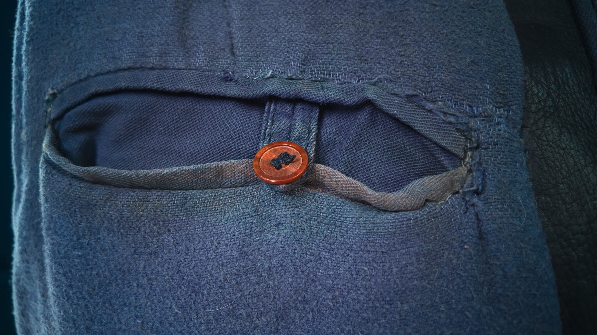 Vintage 1950s Cold War Czech Flight Aviator Bomber Leather Jacket Fur Collar “L”