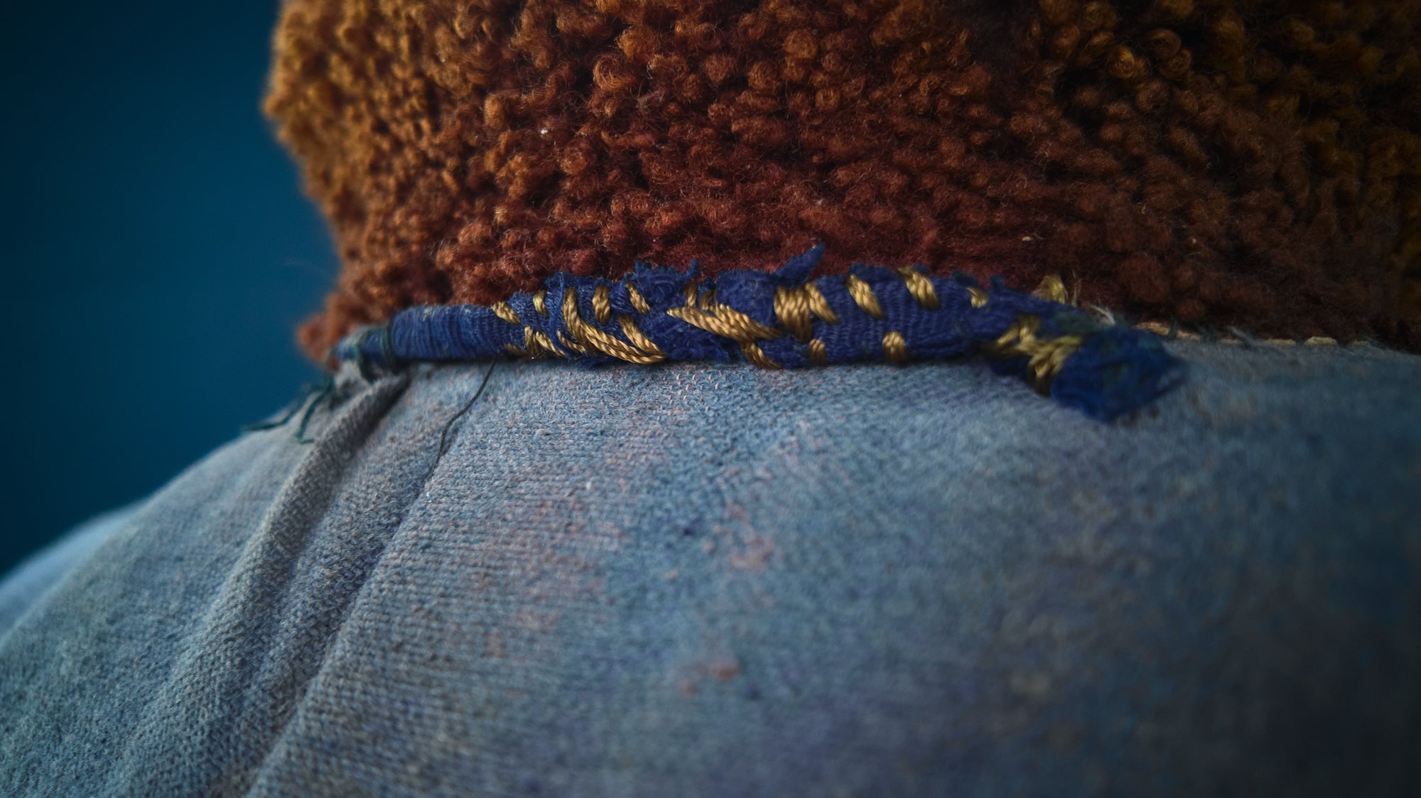 Vintage 1950s Cold War Czech Flight Aviator Bomber Leather Jacket Fur Collar “L”