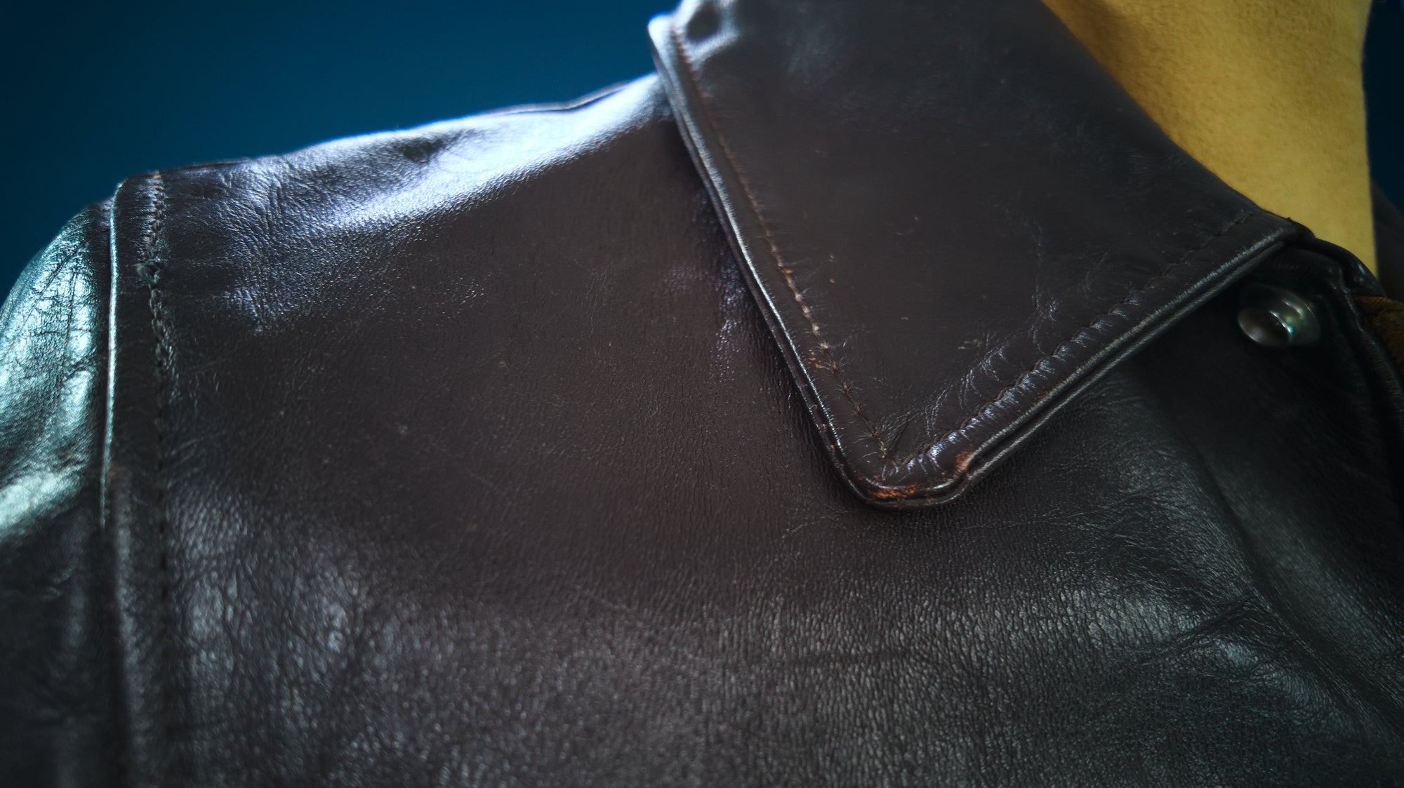 Vintage 1970s Schott IS-674-MS Steerhide A2 Flight Bomber Leather Jacket “M”