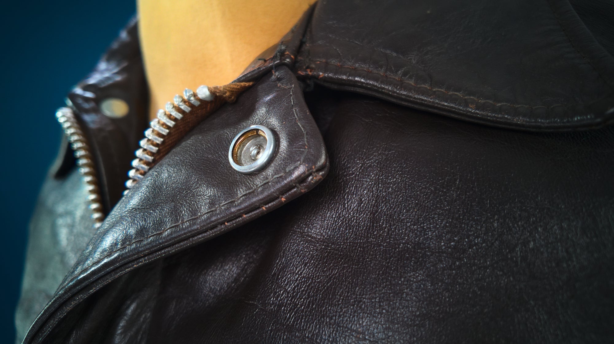 Vintage 1970s Schott IS-674-MS Steerhide A2 Flight Bomber Leather Jacket “M”