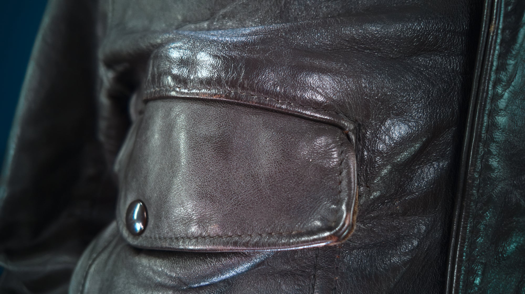 Vintage 1970s Schott IS-674-MS Steerhide A2 Flight Bomber Leather Jacket “M”