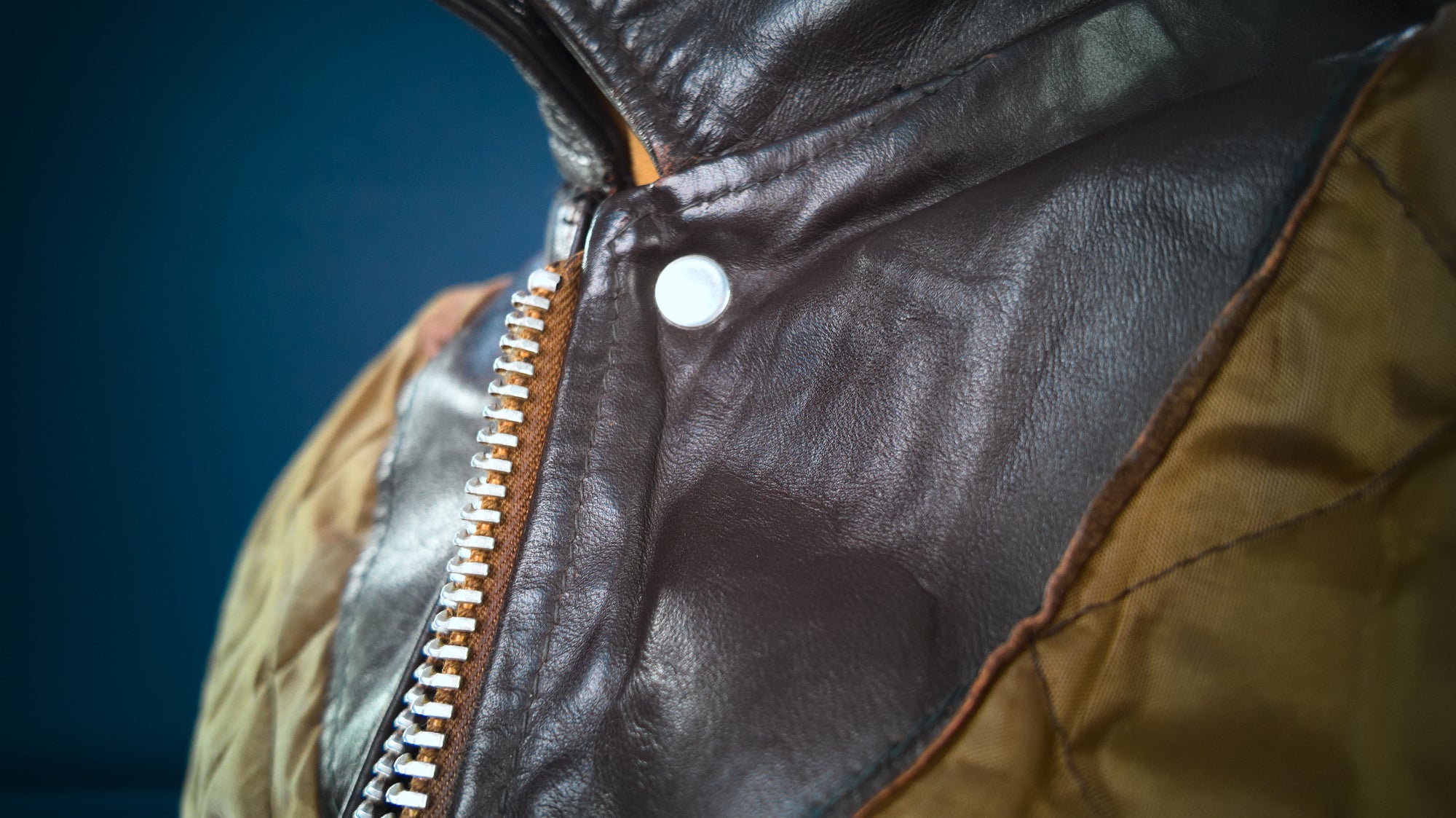 Vintage 1970s Schott IS-674-MS Steerhide A2 Flight Bomber Leather Jacket “M”